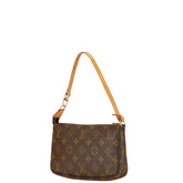 ルイ ヴィトン モノグラム ポシェット アクセソワール ショルダーバッグ M51980 ブラウン PVC レザー レディース LOUIS VUITTON 【中古】